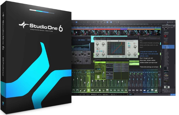 PreSonus Studio One 6 Pro with Melodyne Essential